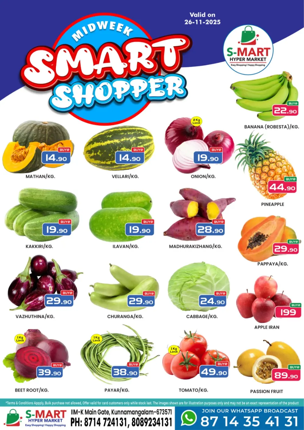 Smart Shopper In S-Mart Hypermarket Calicut