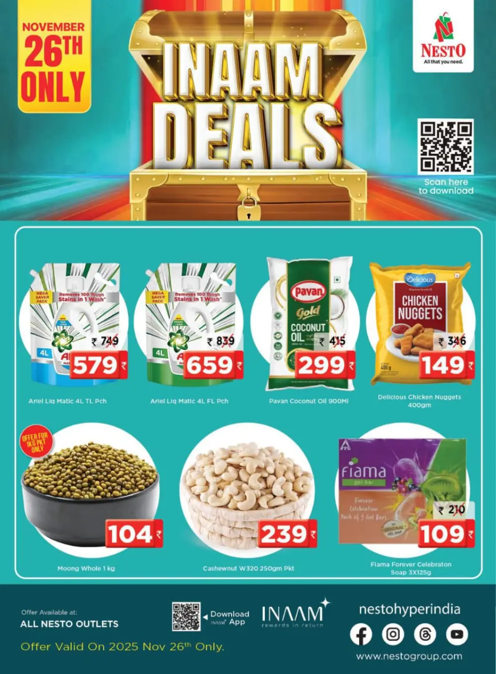 Inaam deals In Nesto Hypermarket Thrissur