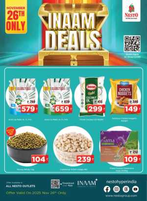 Inaam deals In Nesto Hypermarket Calicut,Malappuram,Kannur,Thrissur,Wayanad,Palakkad