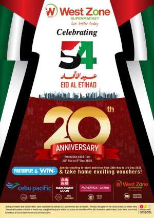 Eid Al Etihad In West Zone Supermarket Dubai,Abu Dhabi,Sharjah / Ajman