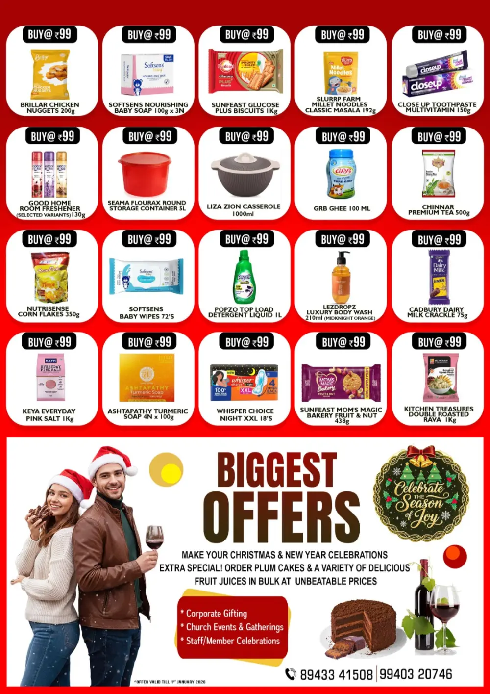 Super saver fest In Pothys Superstores Trivandrum