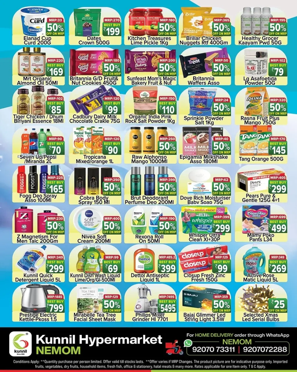 Winter super sale In Kunnil Hypermarket Trivandrum