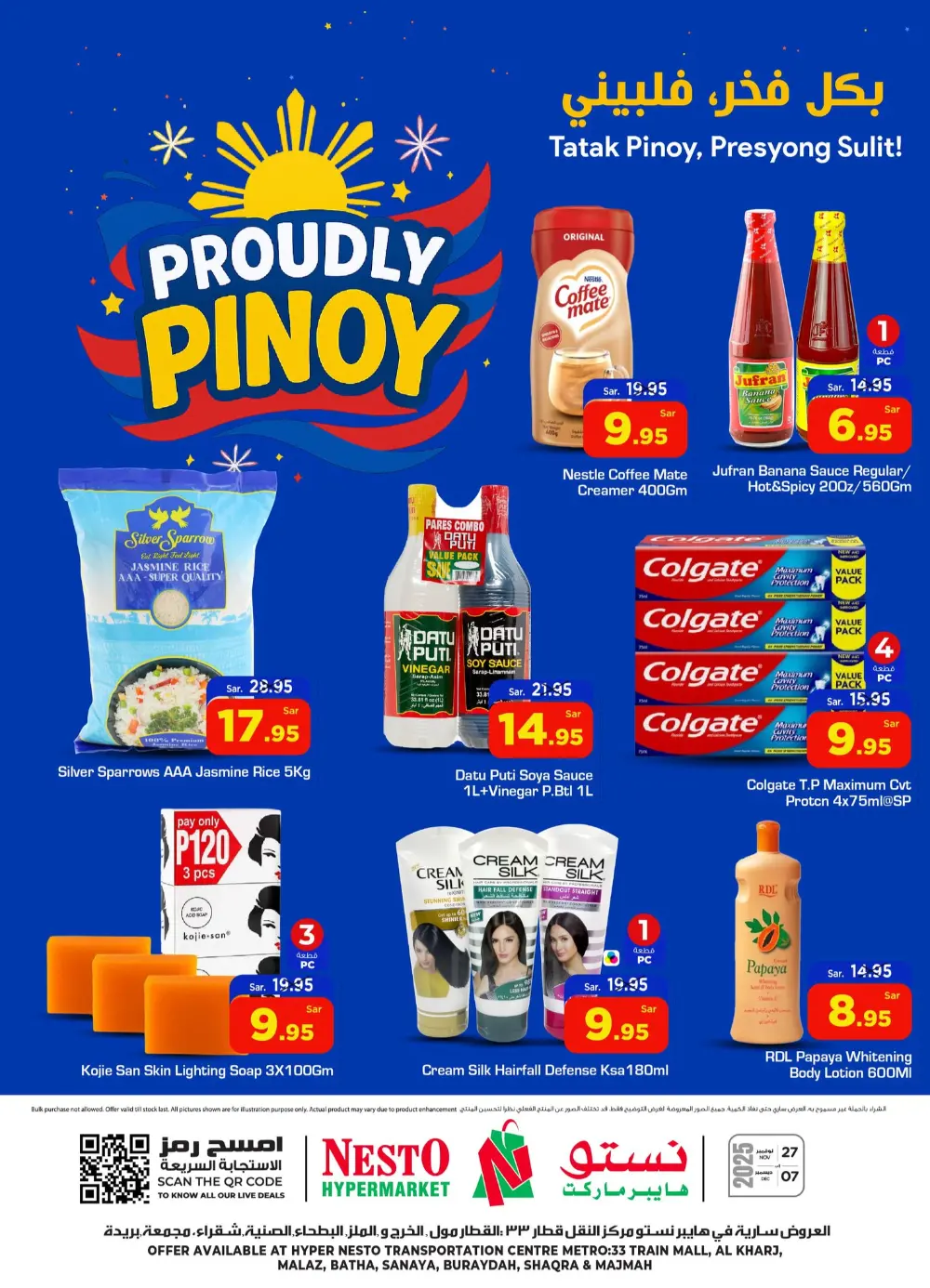 Proudly pinoy In Nesto Hypermarket Al-Kharj