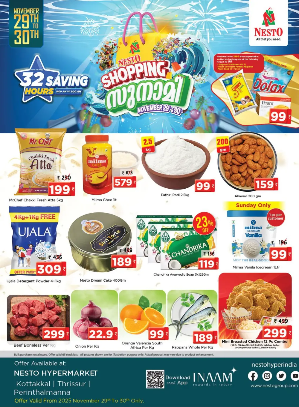 Shopping Tsunami In Nesto Hypermarket Thrissur