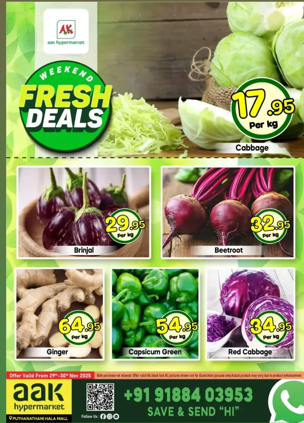 Fresh Deals In AAK Hypermarket Malappuram