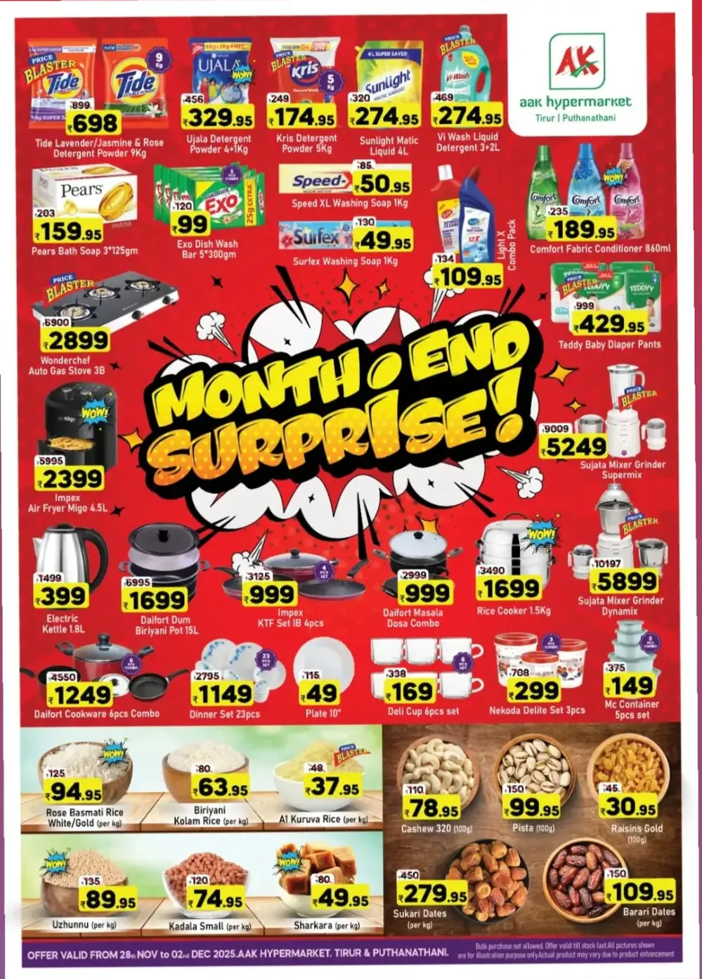 Fresh Deals In AAK Hypermarket Malappuram