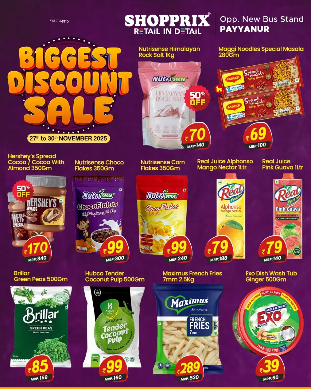Biggest discount sale