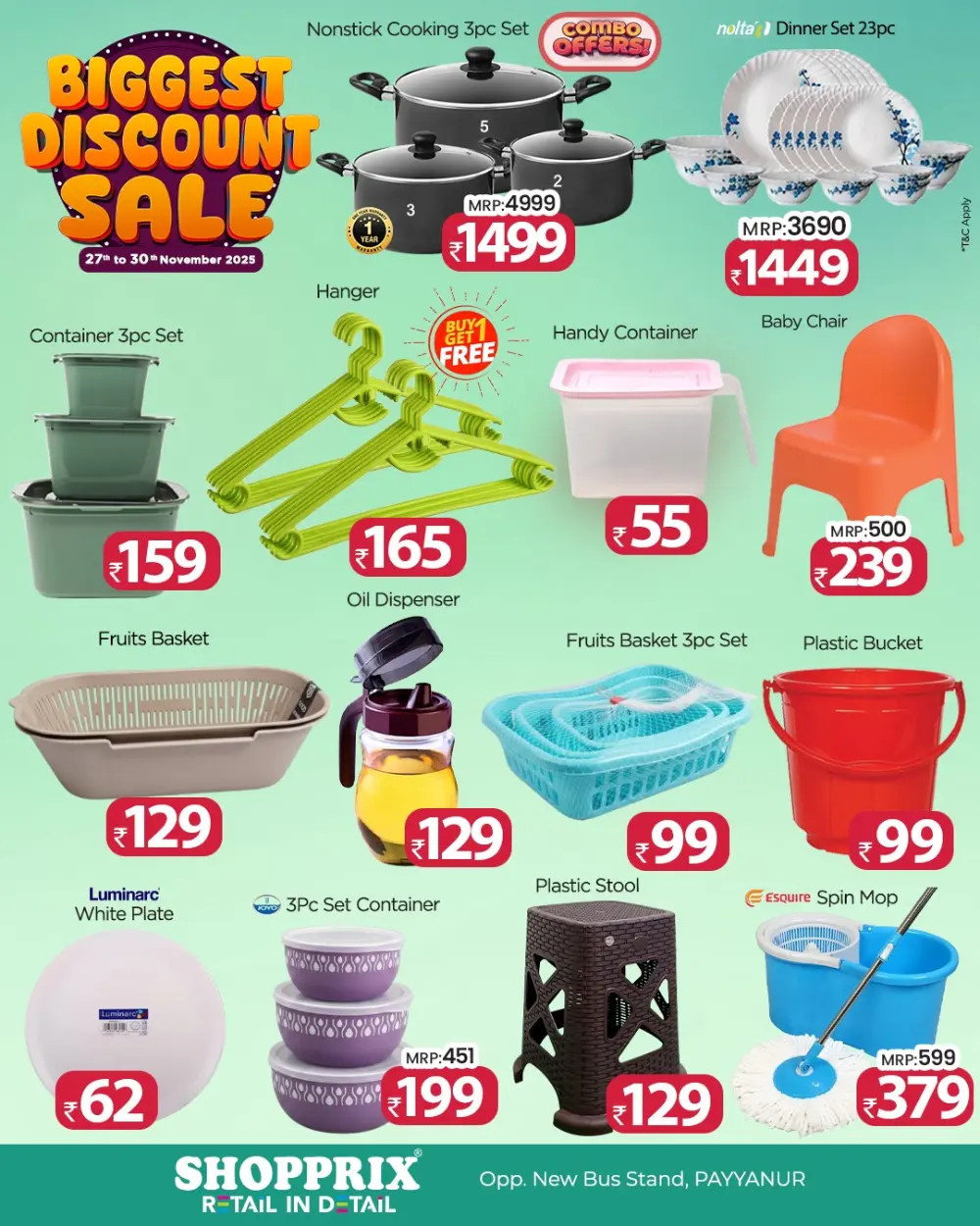 Biggest discount sale