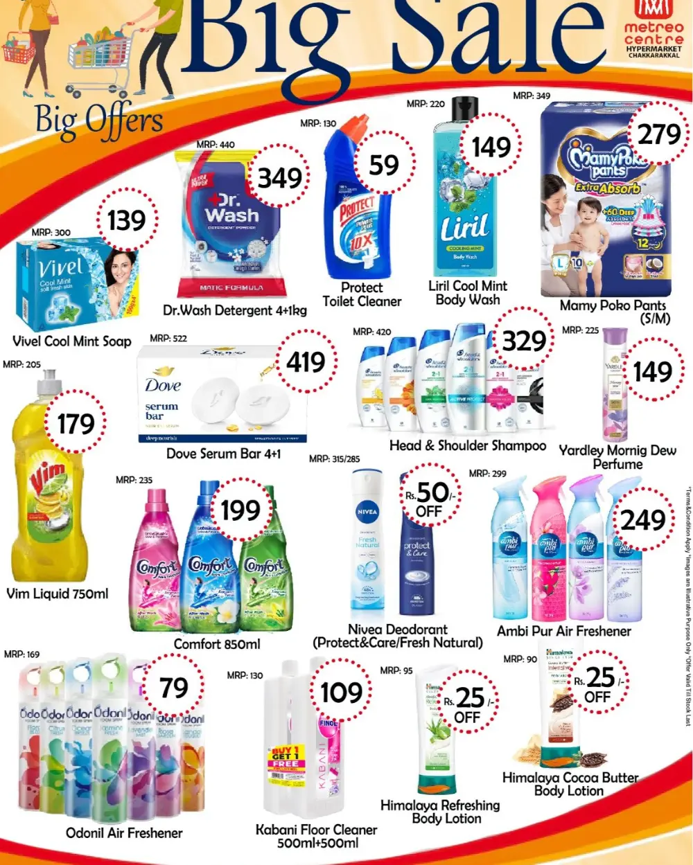 Monday sale In Metro Centre Kannur