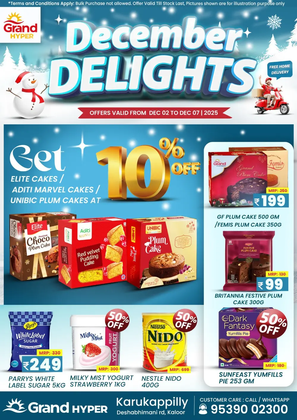 December delights In Grand Hypermarket Ernakulam