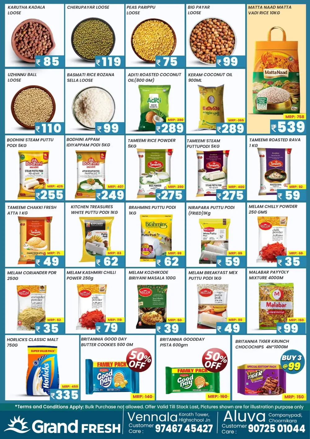 Fresh Deals In Grand Hypermarket Ernakulam