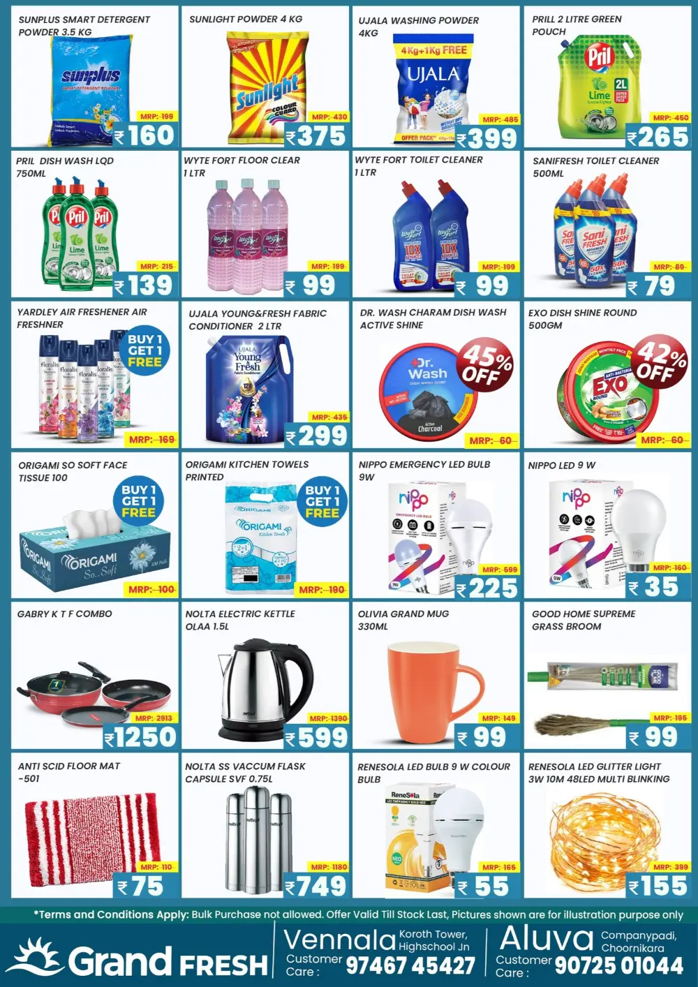 Fresh Deals In Grand Hypermarket Ernakulam