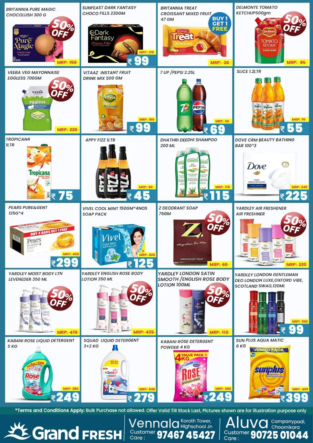 Fresh Deals In Grand Hypermarket Ernakulam