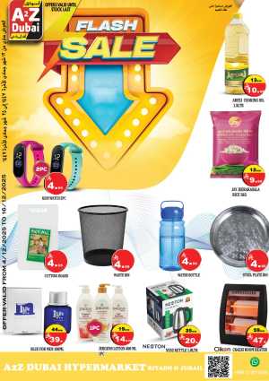 Flash sale In A2Z Dubai Hypermarket Riyadh,Jubail