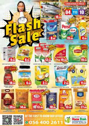 Flash sale In Home Fresh Abu Dhabi