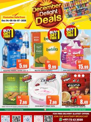 December delights In Leptis Hypermarket Ras al Khaimah