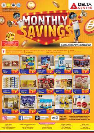 Monthly Savings In Delta Centre Dubai,Sharjah / Ajman