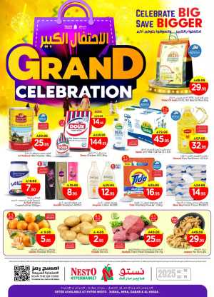 Grand Celebration Offers In Nesto Hypermarket Dammam,Al Hasa,Jubail,Dhahran