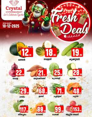 Fresh Picks, Fresh Deals In Crystal Hypermarket Ernakulam