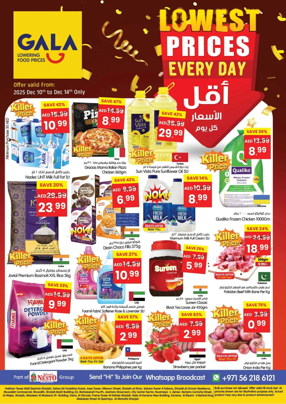 Killer Prices, Every Day!