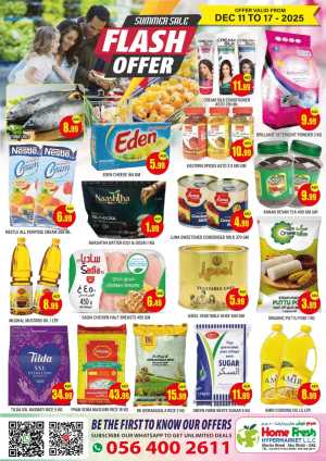 Flash offers In Home Fresh Abu Dhabi