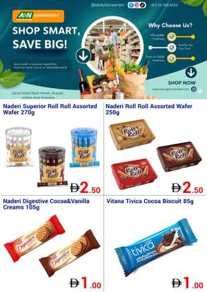 Shop Smart, Save Big! In Abdulla & Nasir Supermarket Sharjah / Ajman