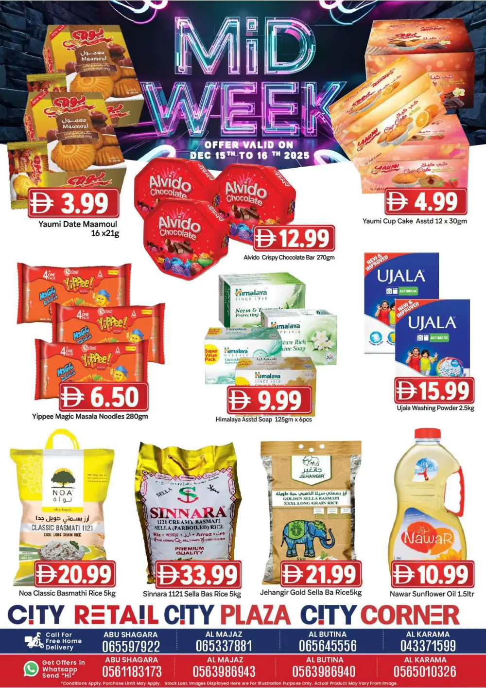 Midweek Deals