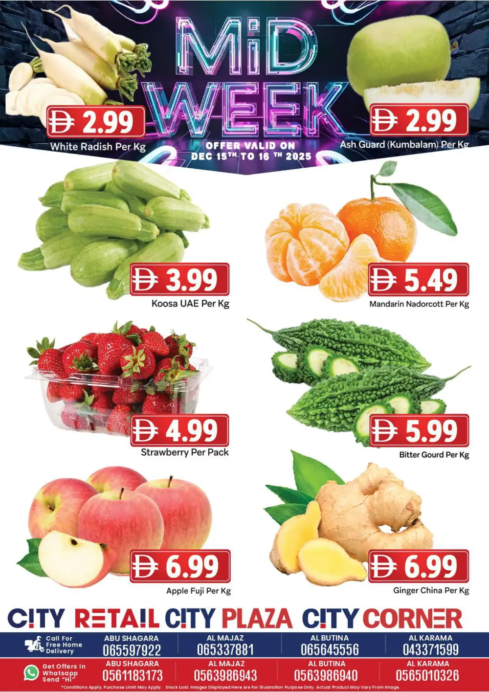 Midweek Deals