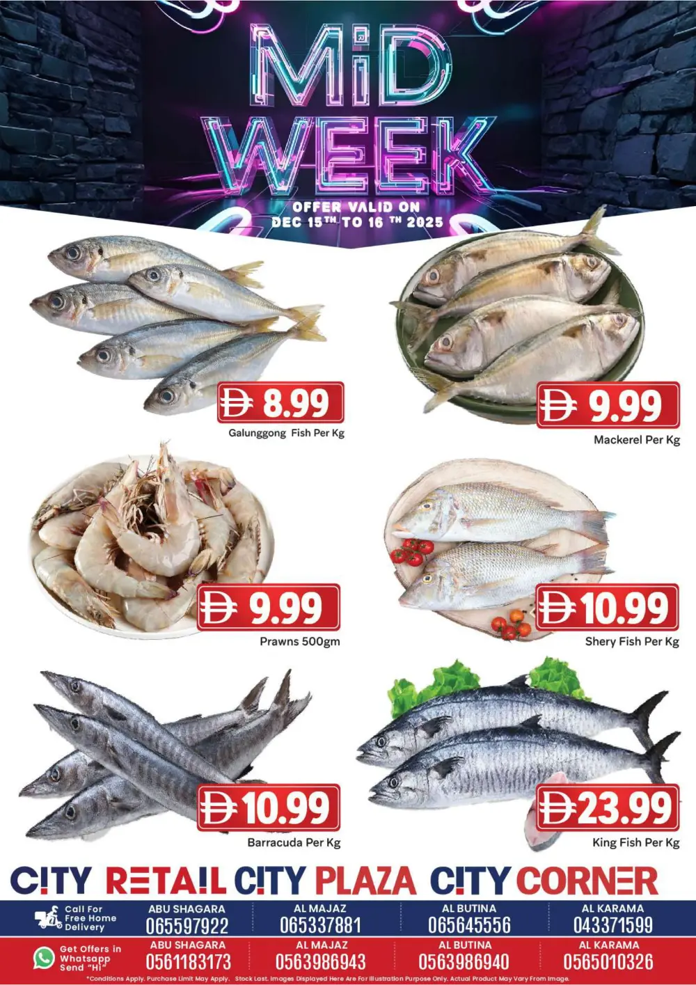 Midweek Deals
