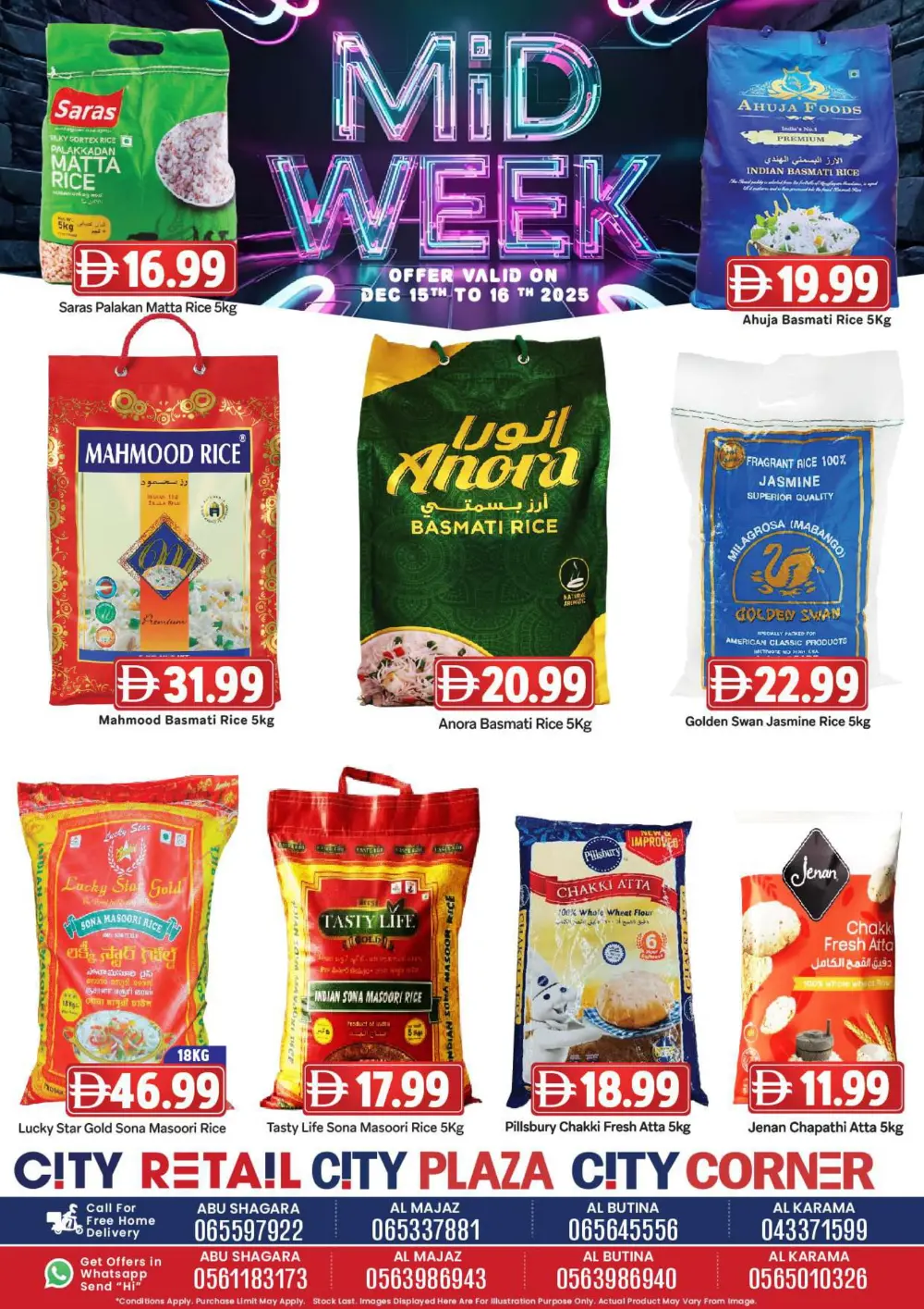 Midweek Deals