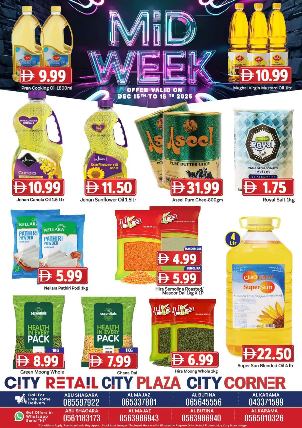 Midweek Deals