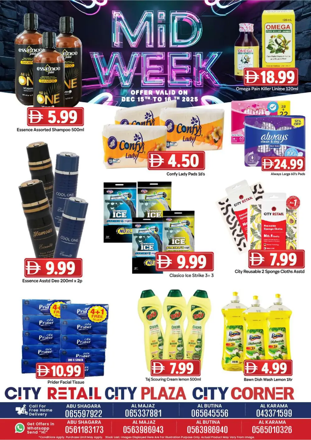 Midweek Deals