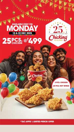 Monday offer In Chicking India Ernakulam,Calicut,Malappuram,Kannur,Trivandrum,Kasaragod,Thrissur,Wayanad,Palakkad,Kollam,Idukki,Alappuzha,Kottayam