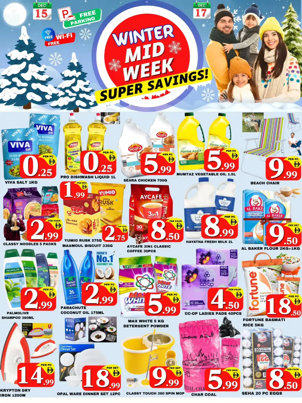 Winter Mid-Week Super Savings!