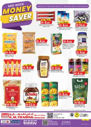 Midweek money saver In K.M Trading Dubai
