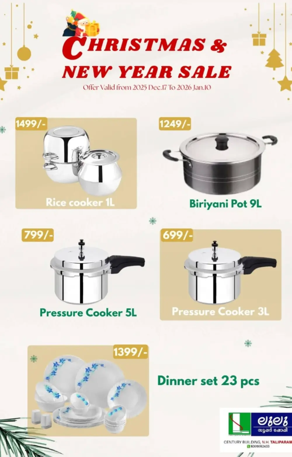 Christmas and New Year Offers!