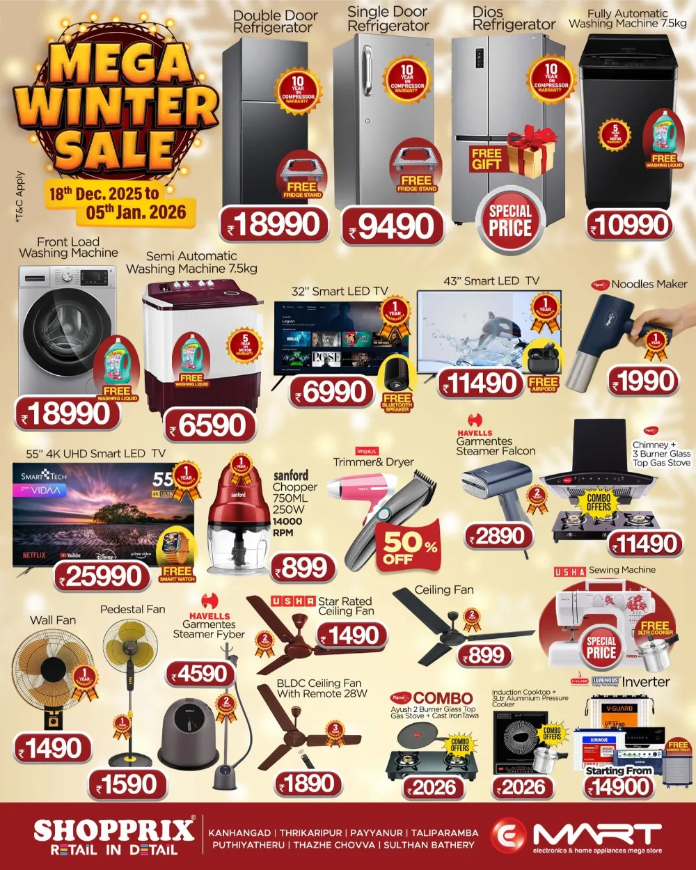 Mega Winter Sale!