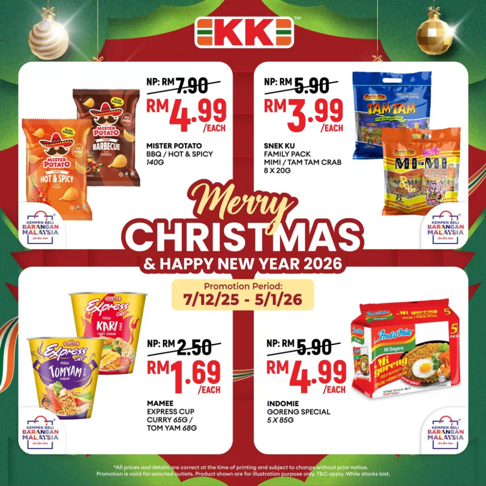 Christmas & New Year Promotion