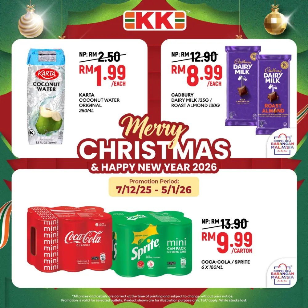 Christmas & New Year Promotion