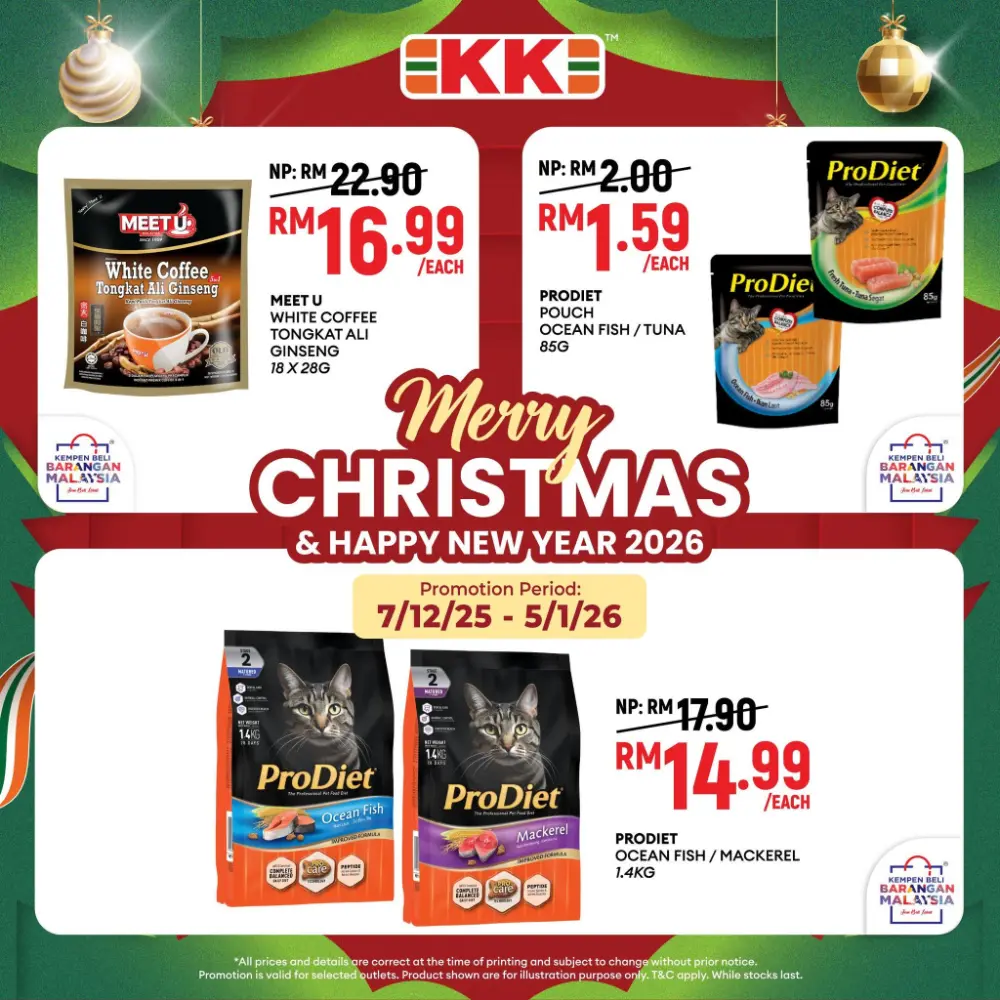 Christmas & New Year Promotion