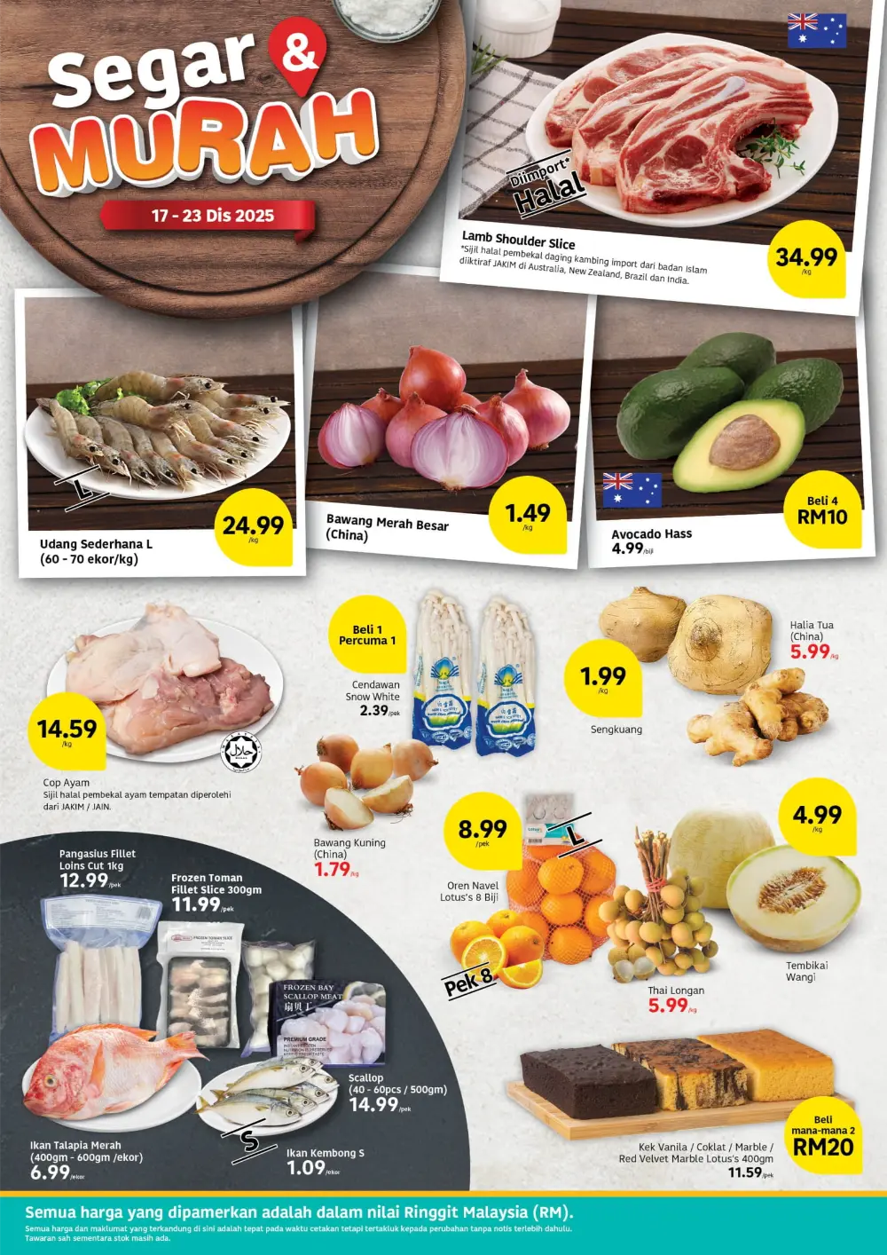 Kaw-Kaw Murah Holiday Specials!