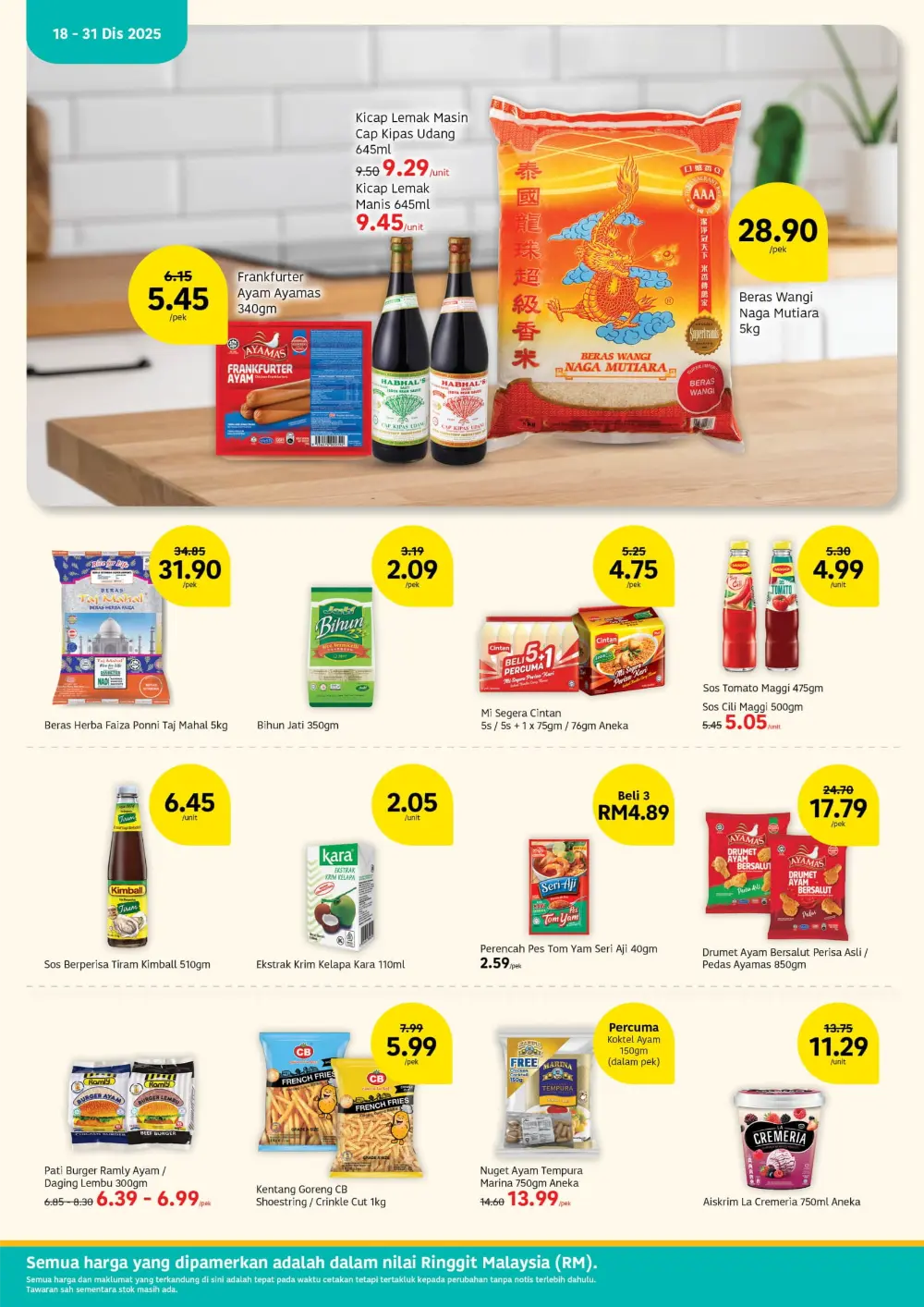 Kaw-Kaw Murah Holiday Specials!