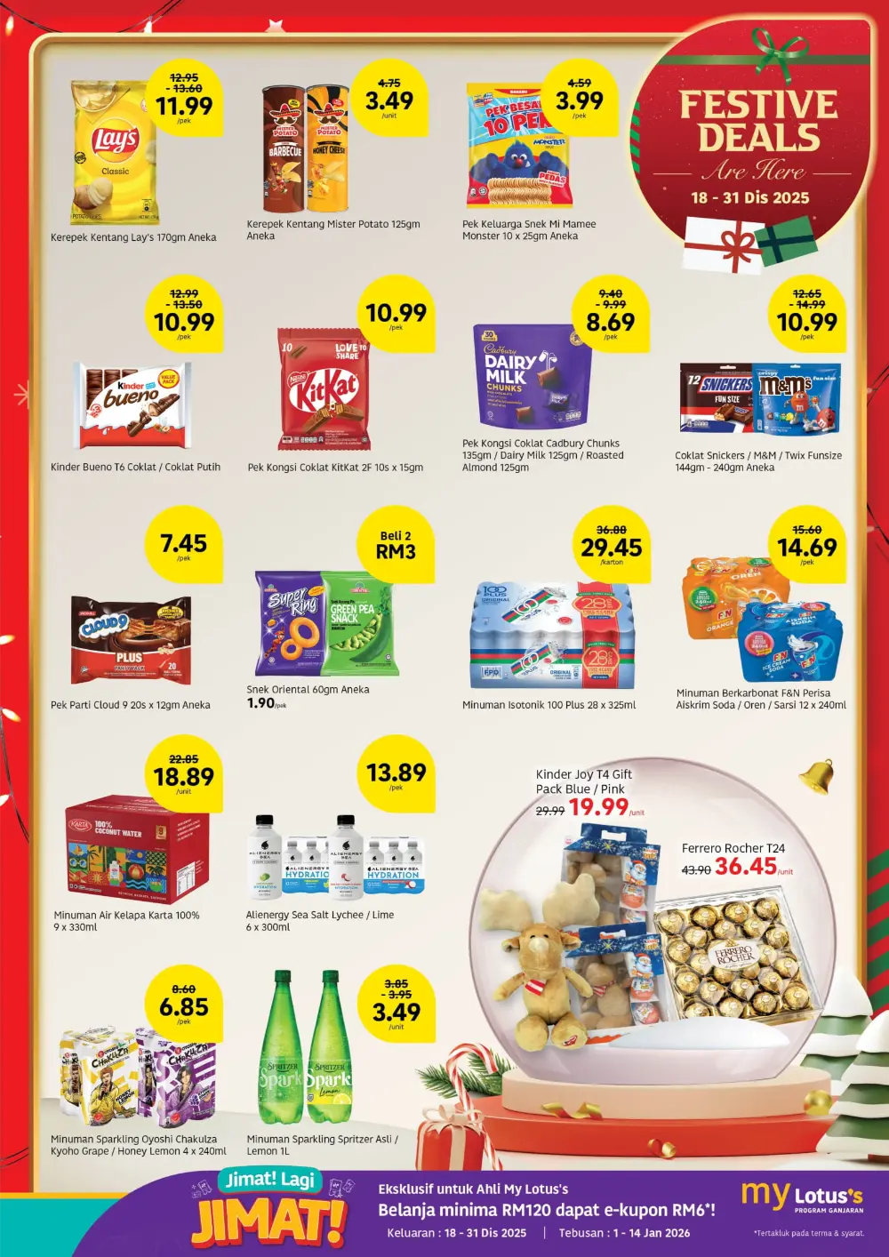 Kaw-Kaw Murah Holiday Specials!