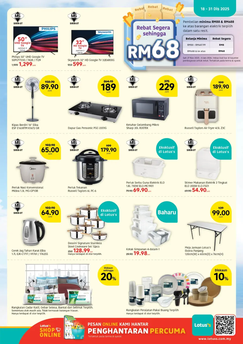 Kaw-Kaw Murah Holiday Specials!