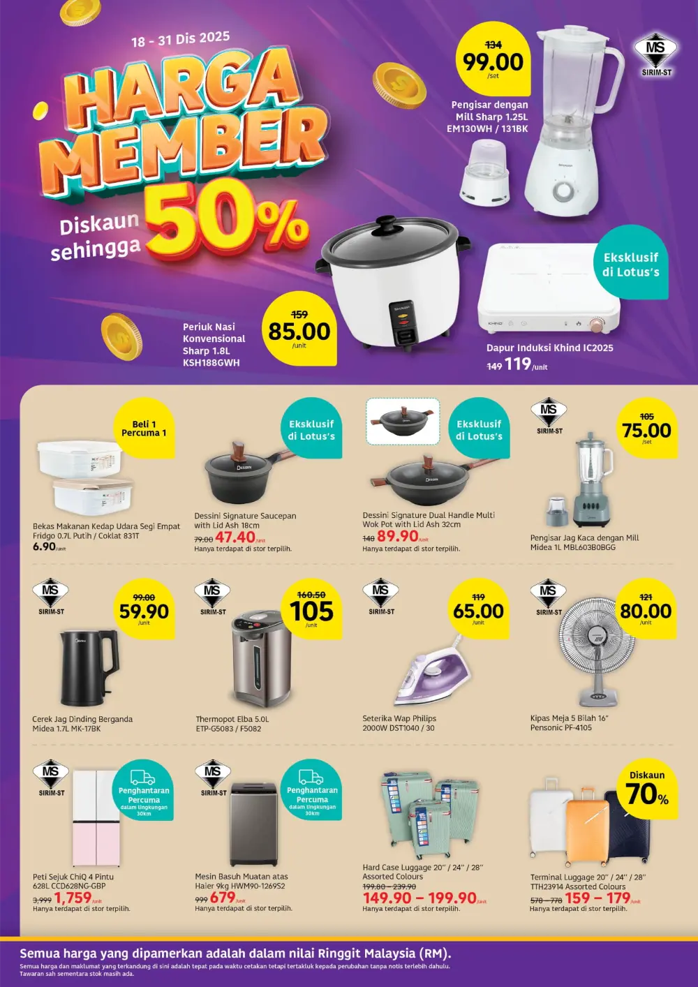 Kaw-Kaw Murah Holiday Specials!