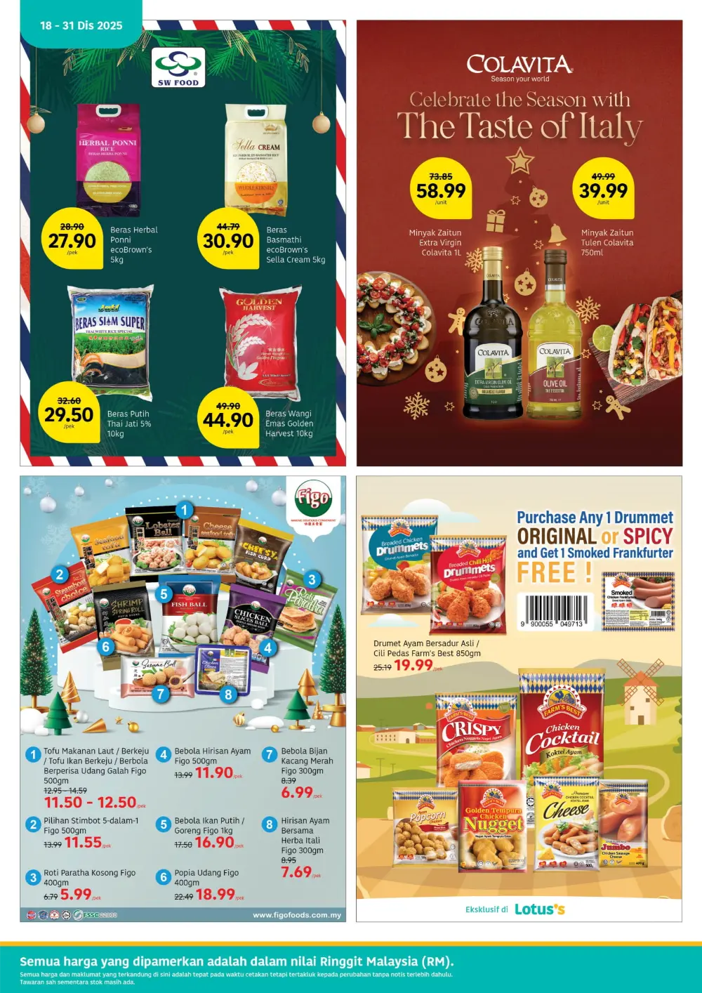 Kaw-Kaw Murah Holiday Specials!