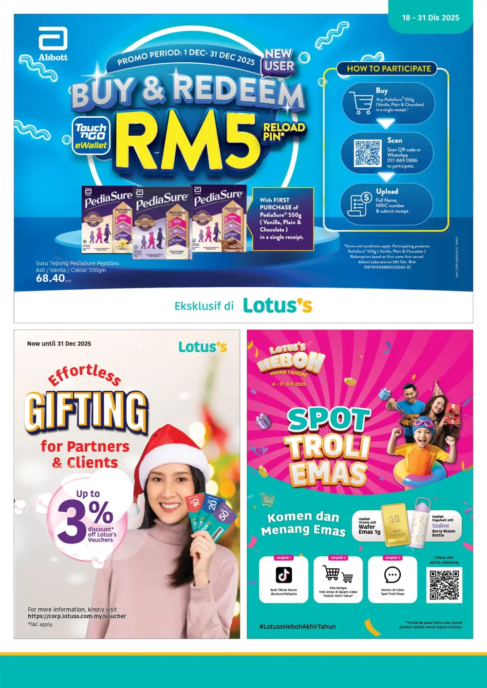 Kaw-Kaw Murah Holiday Specials!