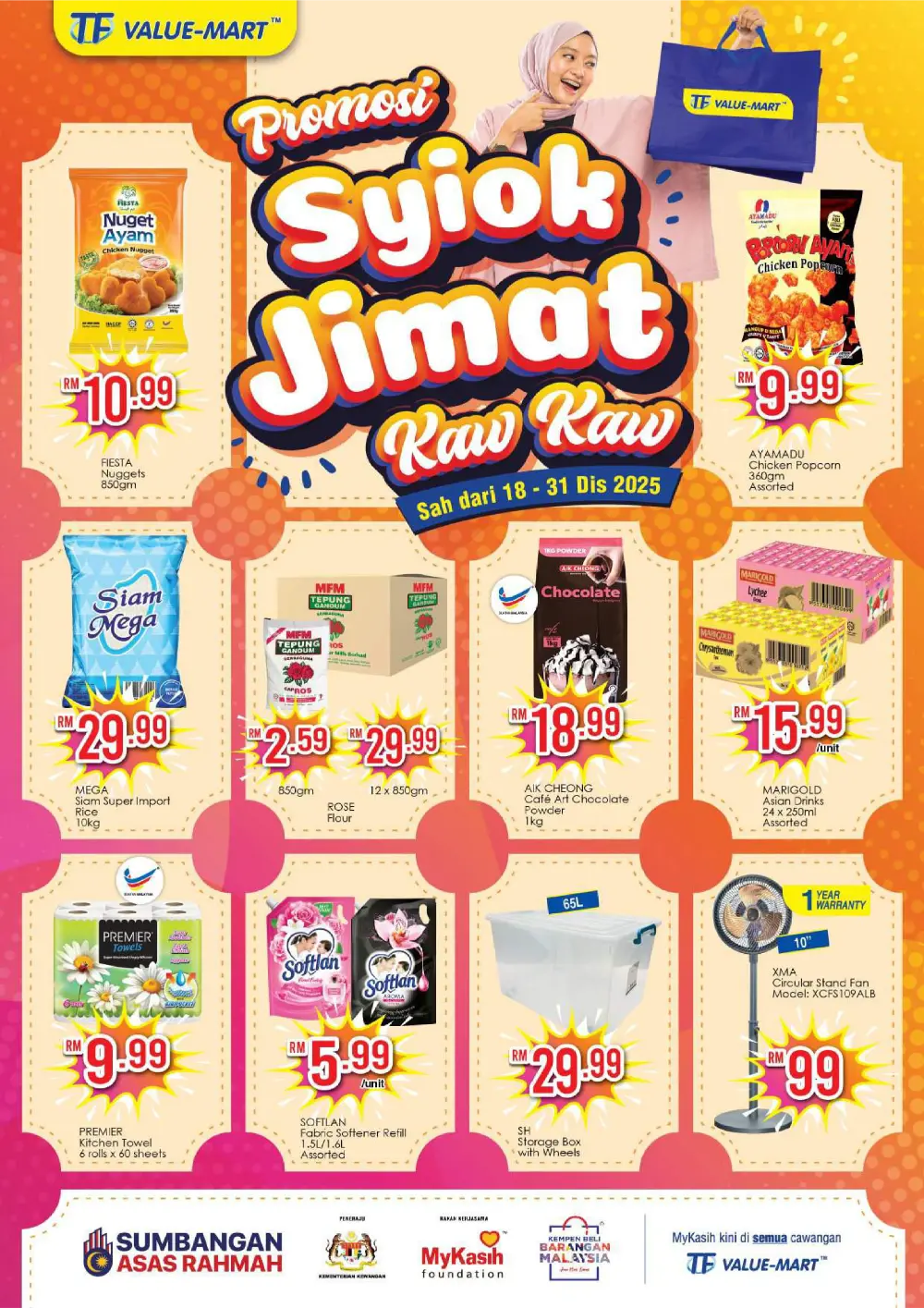 Syiok Jimat Kaw Kaw: Massive Savings on Groceries & Home Essentials!