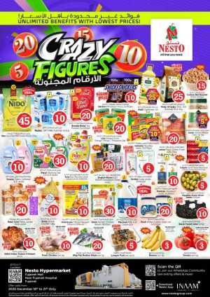 Crazy Figures In Nesto Hypermarket Fujairah