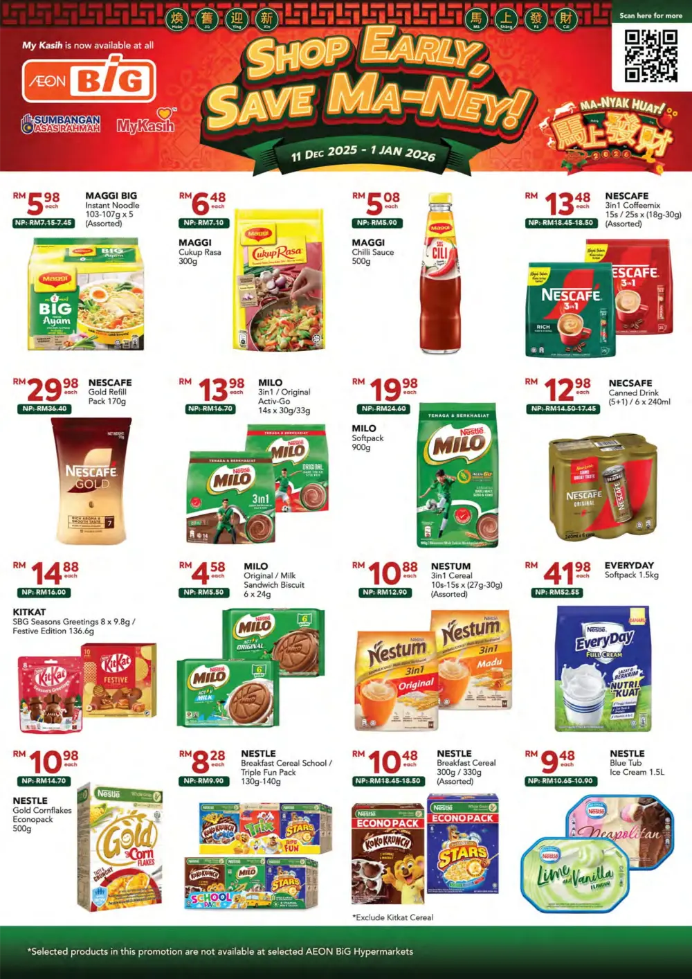 Shop Early, Save Ma-Ney!